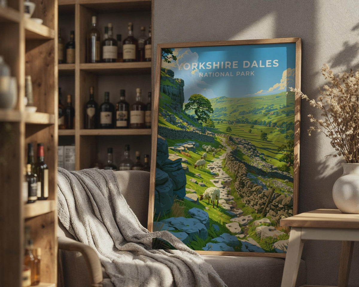 Yorkshire Dales Poster - WanderWall