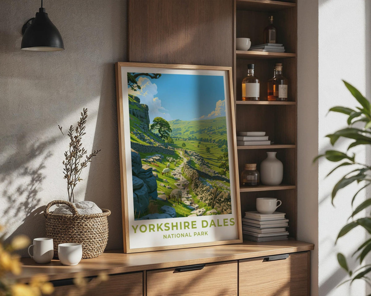 Yorkshire Dales Poster - WanderWall