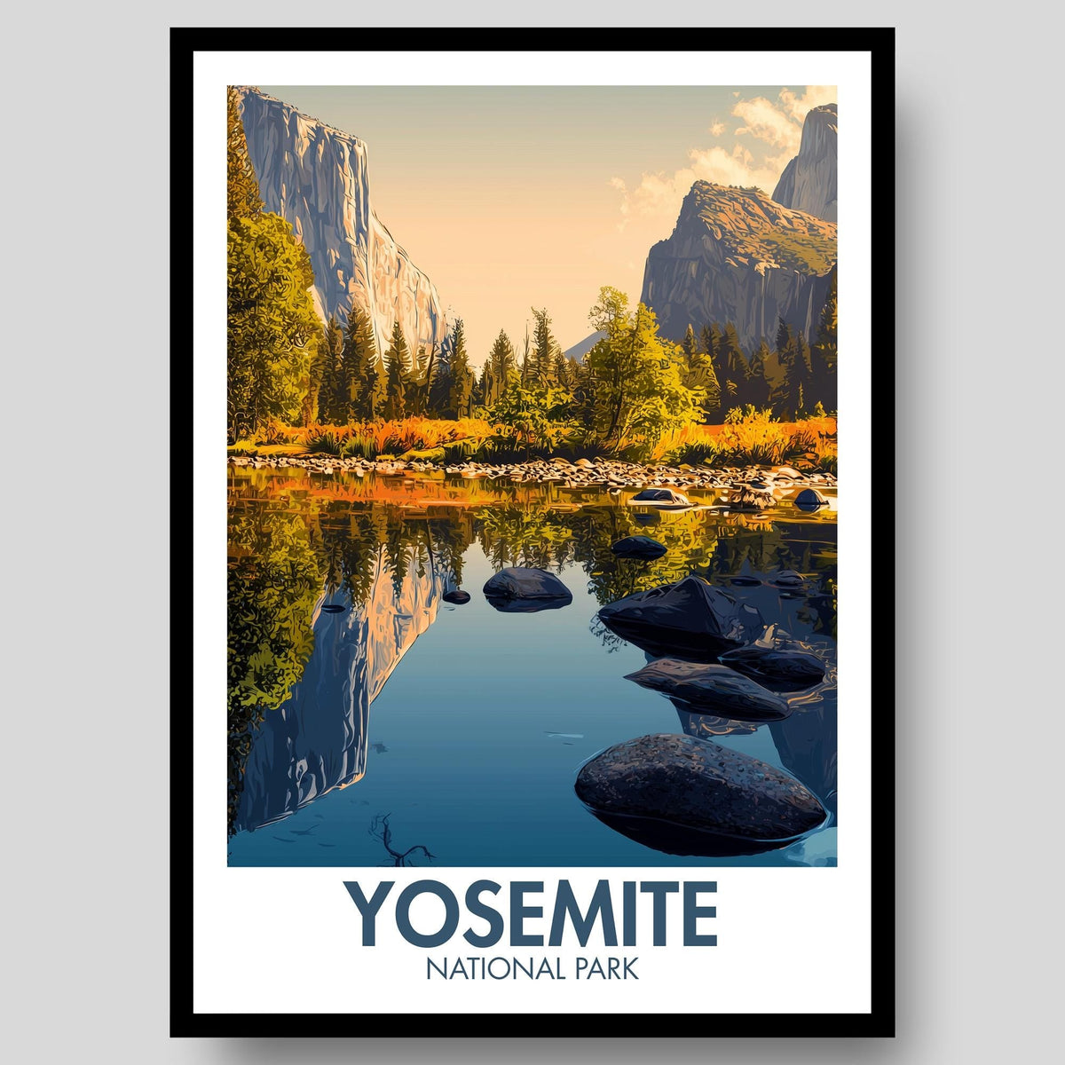 Yosemite National Park Poster - WanderWall