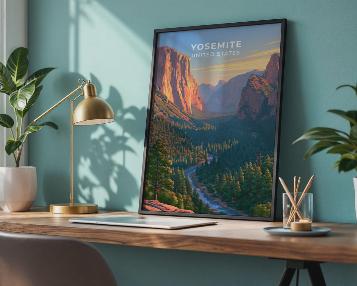 Yosemite Poster - WanderWall