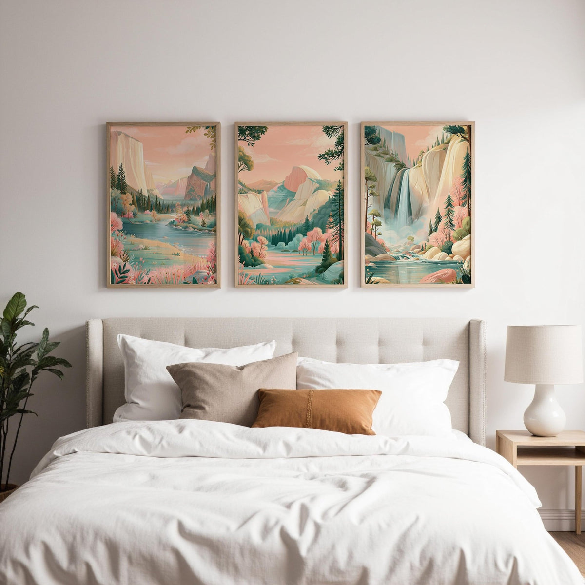 Yosemite Set of 3 Posters | Yosemite Gallery Wall Art - WanderWall