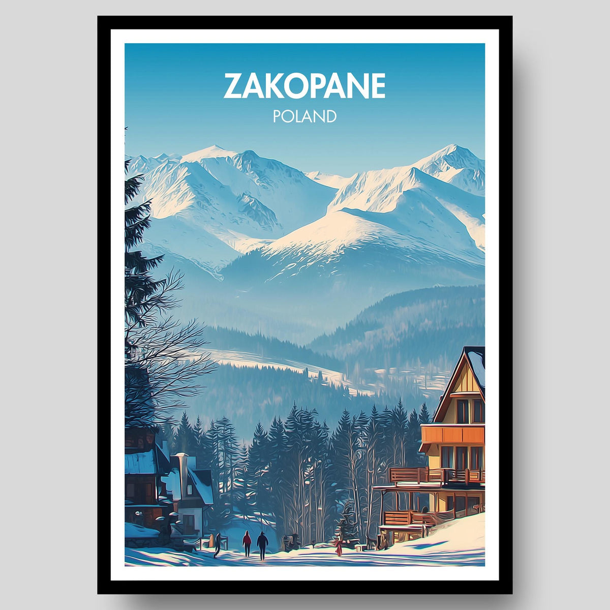 Zakopane Poster - WanderWall