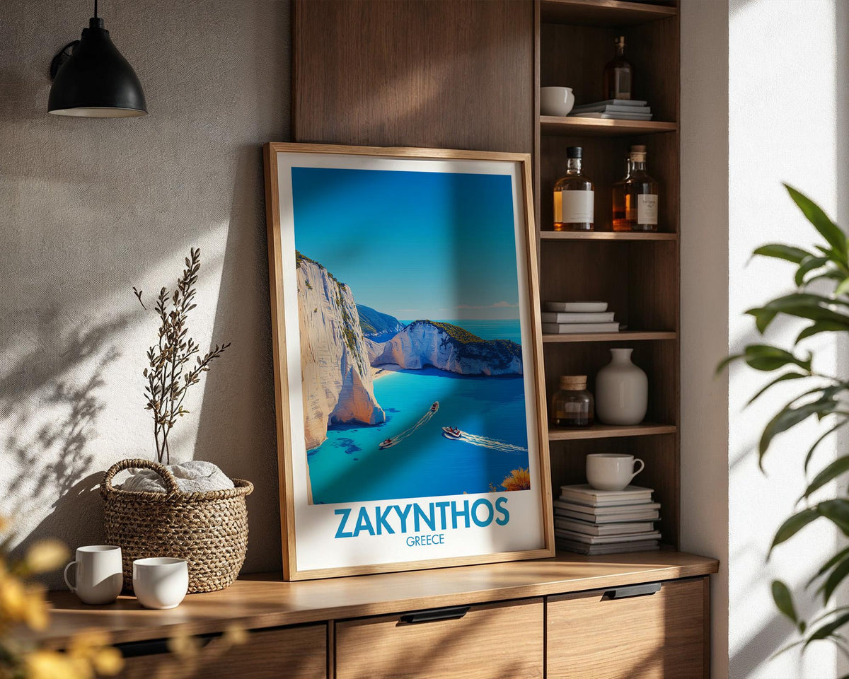 Zakynthos Poster - WanderWall