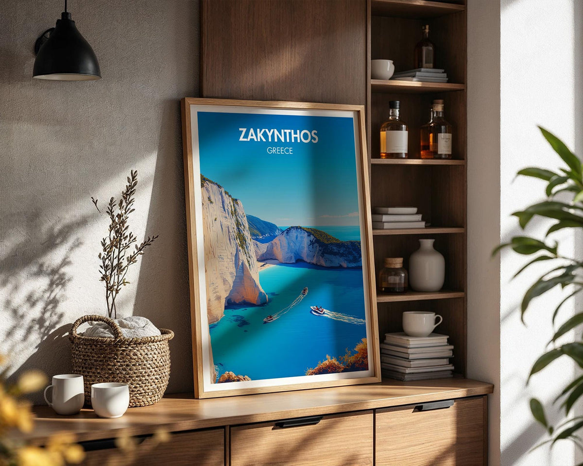 Zakynthos Poster - WanderWall