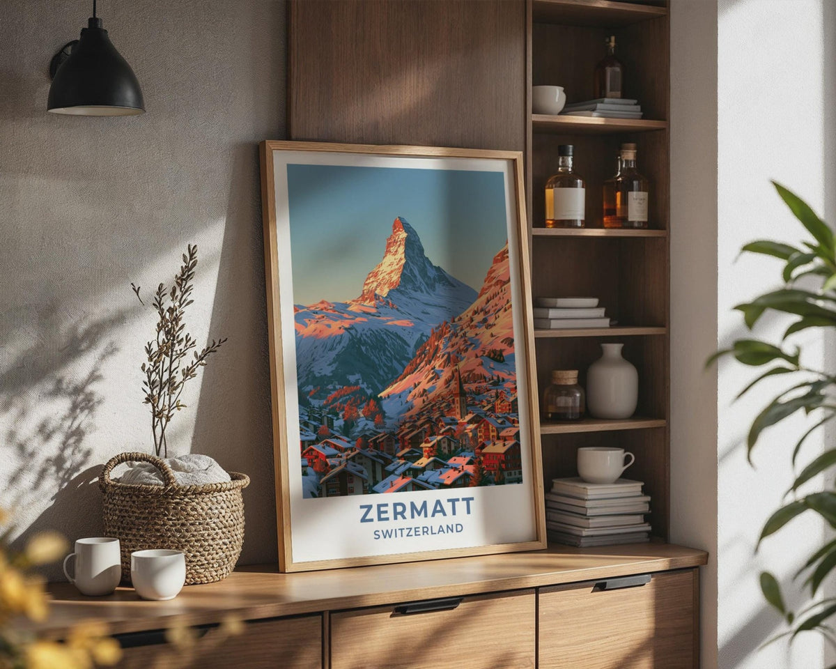 Zermatt Poster - WanderWall