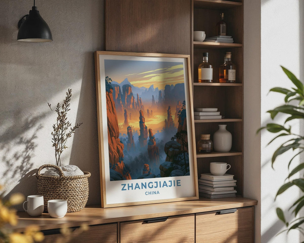 Zhangjiajie Poster - WanderWall