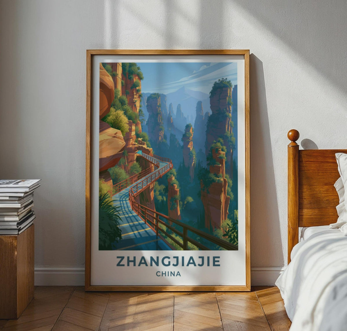 Zhangjiajie Poster - WanderWall