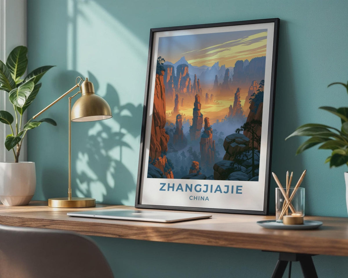 Zhangjiajie Poster - WanderWall