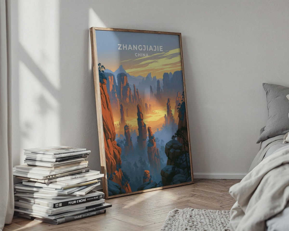 Zhangjiajie Poster - WanderWall