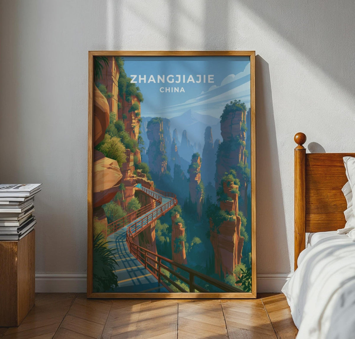 Zhangjiajie Poster - WanderWall