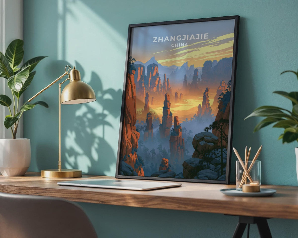 Zhangjiajie Poster - WanderWall