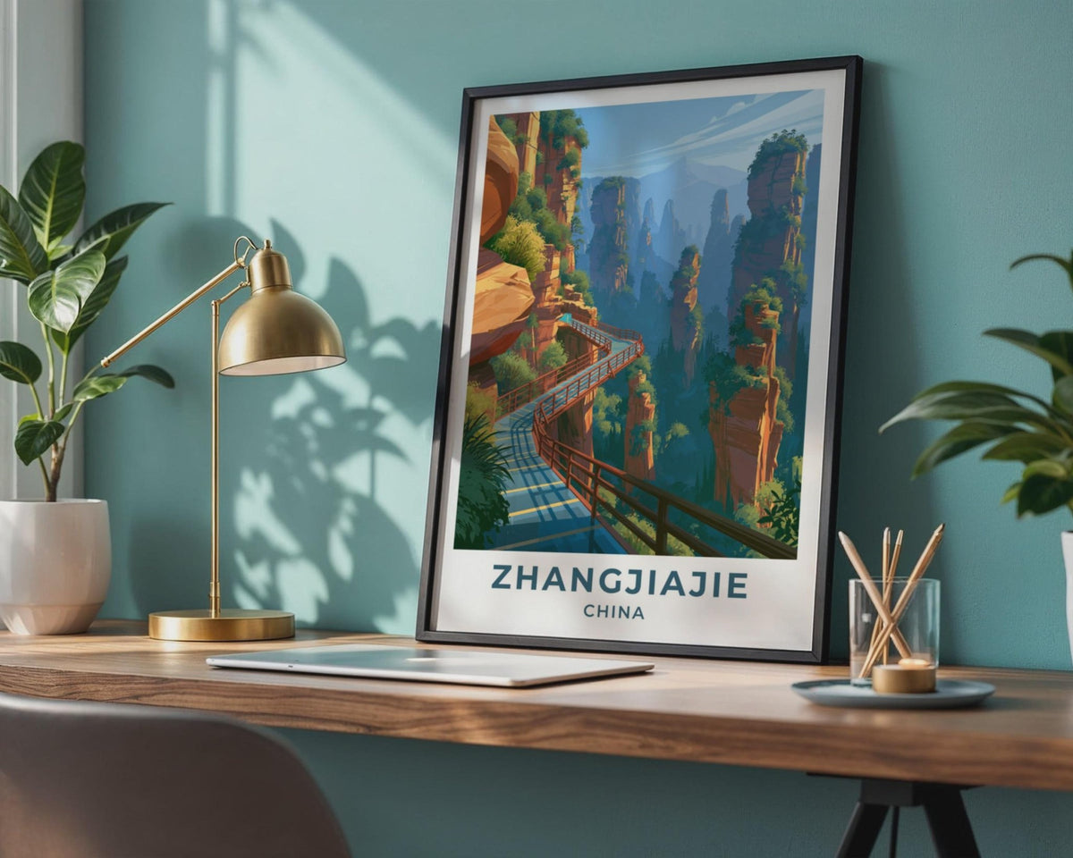 Zhangjiajie Poster - WanderWall
