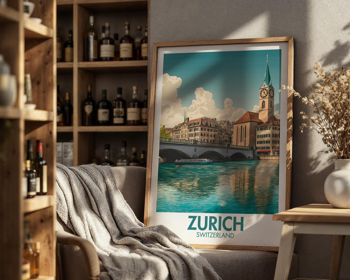 Zurich Poster - WanderWall