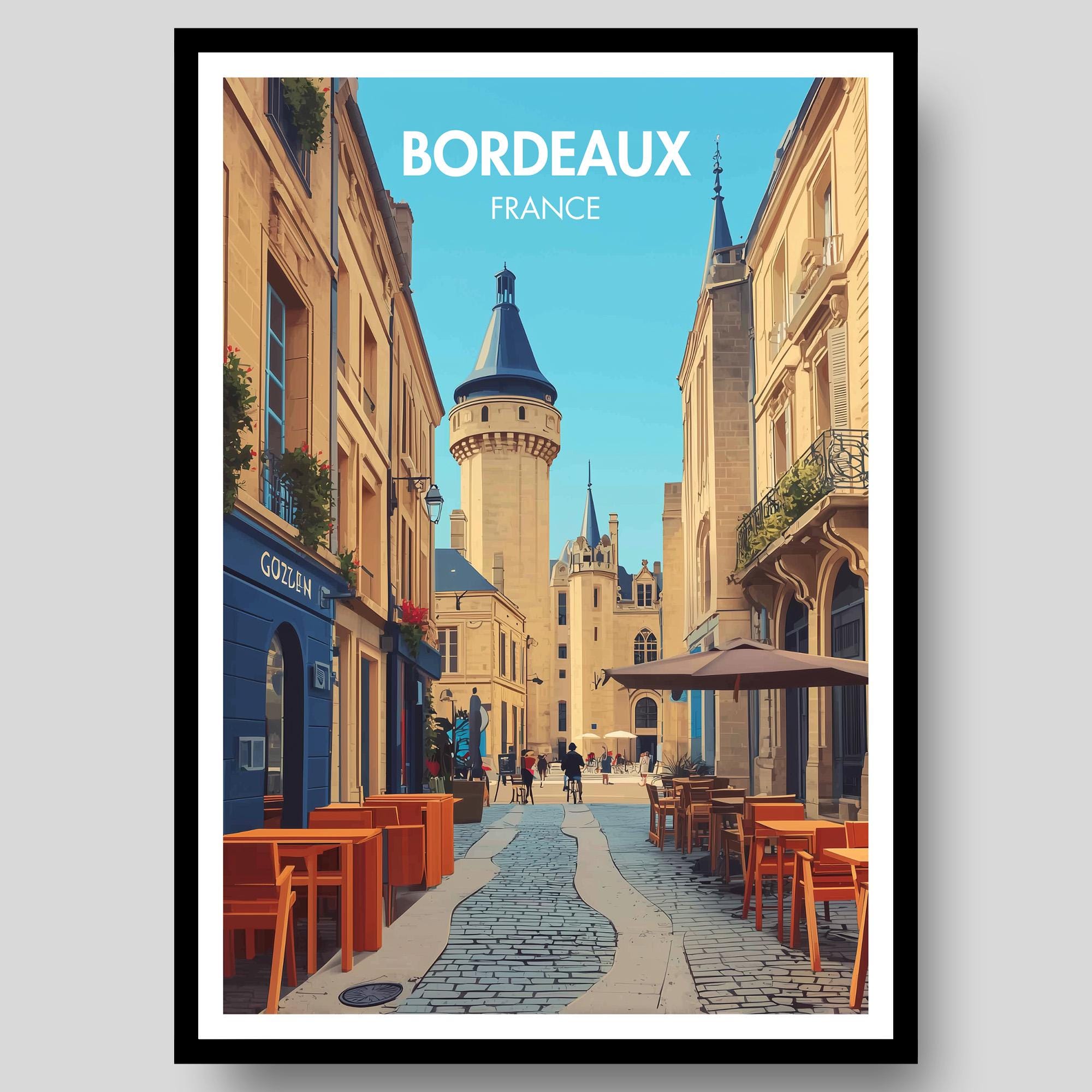 Bordeaux Poster