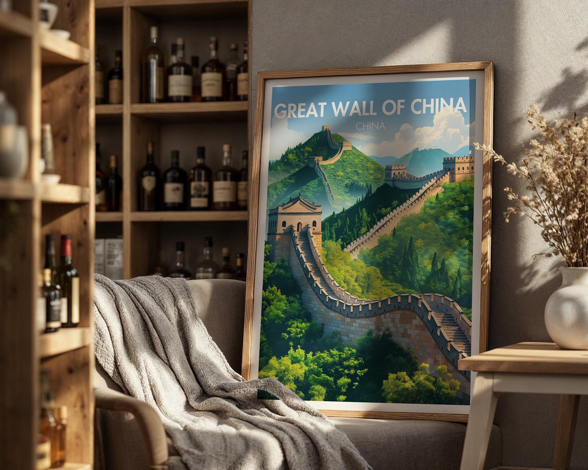 Great Wall Of China Poster