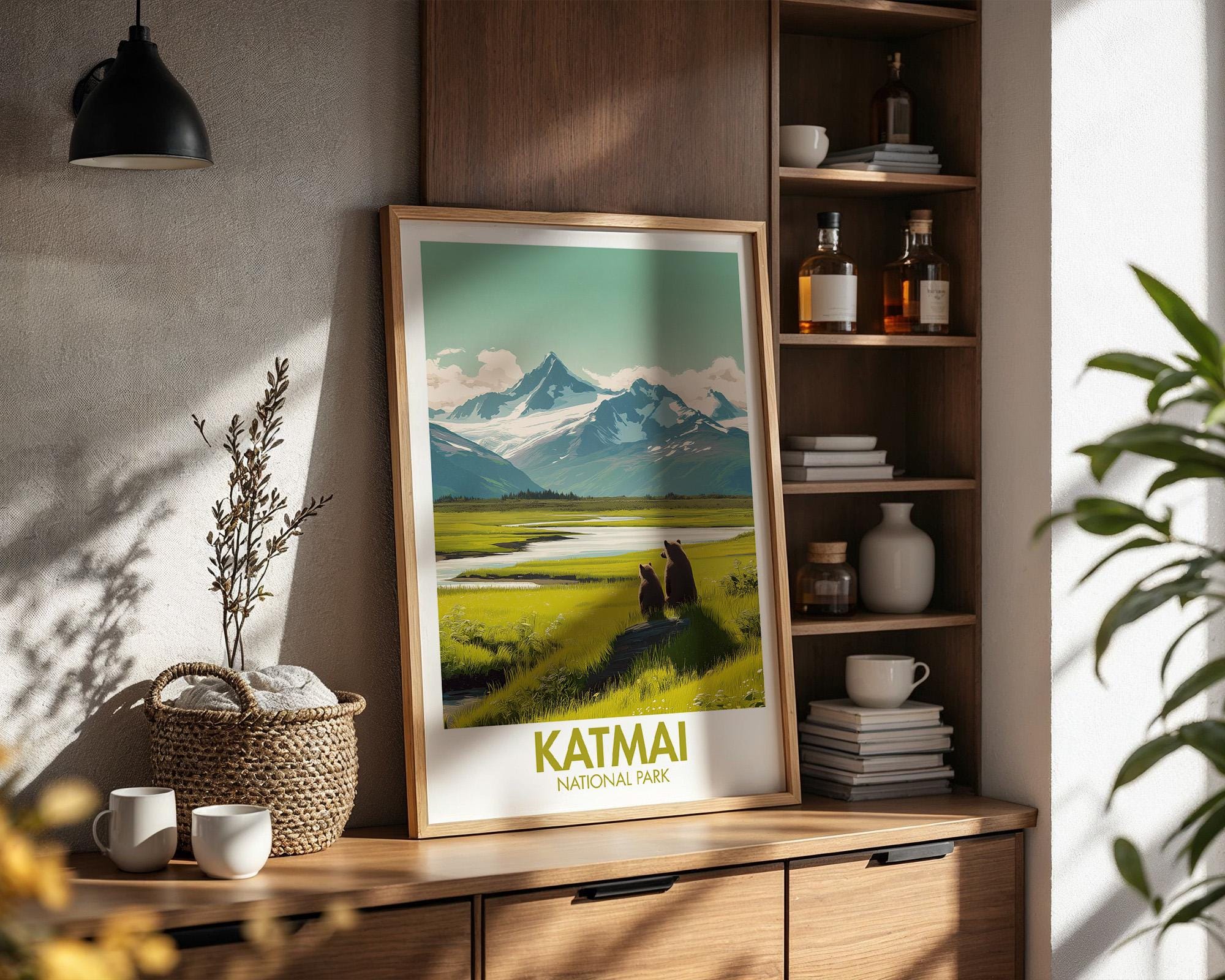 Katmai National Park Poster