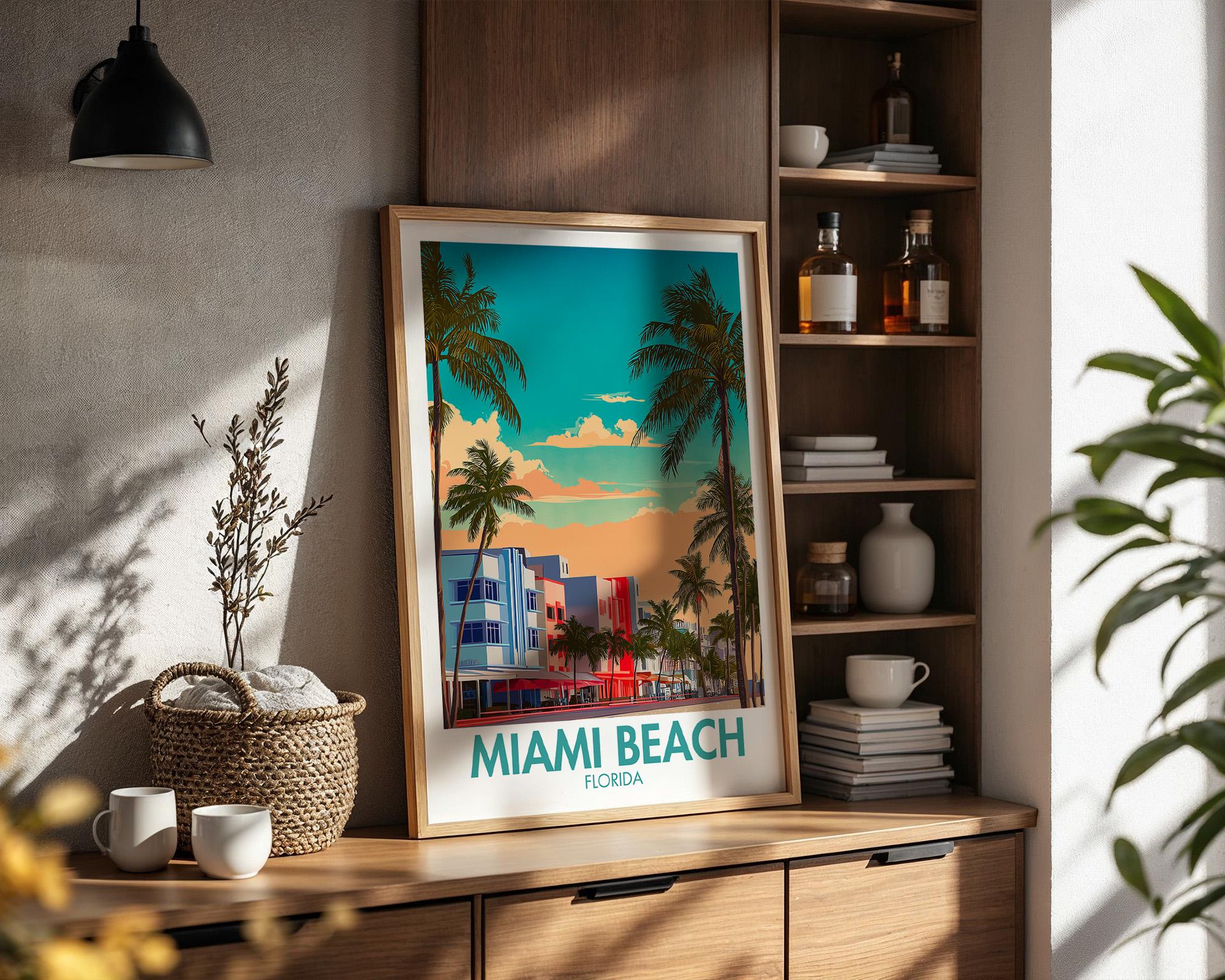 Miami Beach Poster