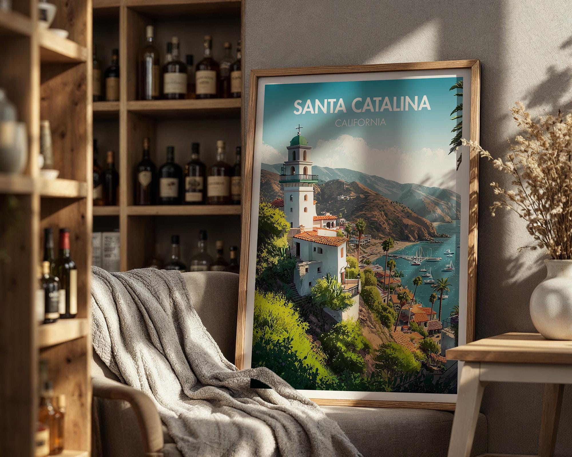 Santa Catalina Poster -