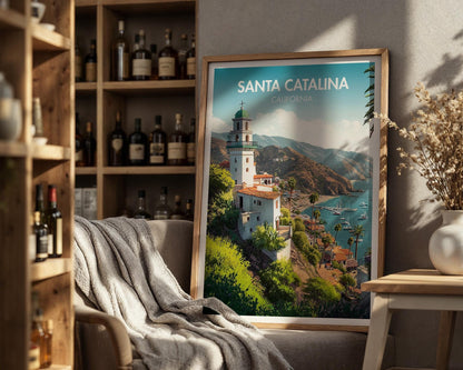 Santa Catalina Poster -