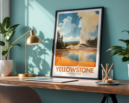 Yellowstone National Park Poster