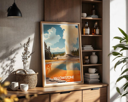Yellowstone National Park Poster