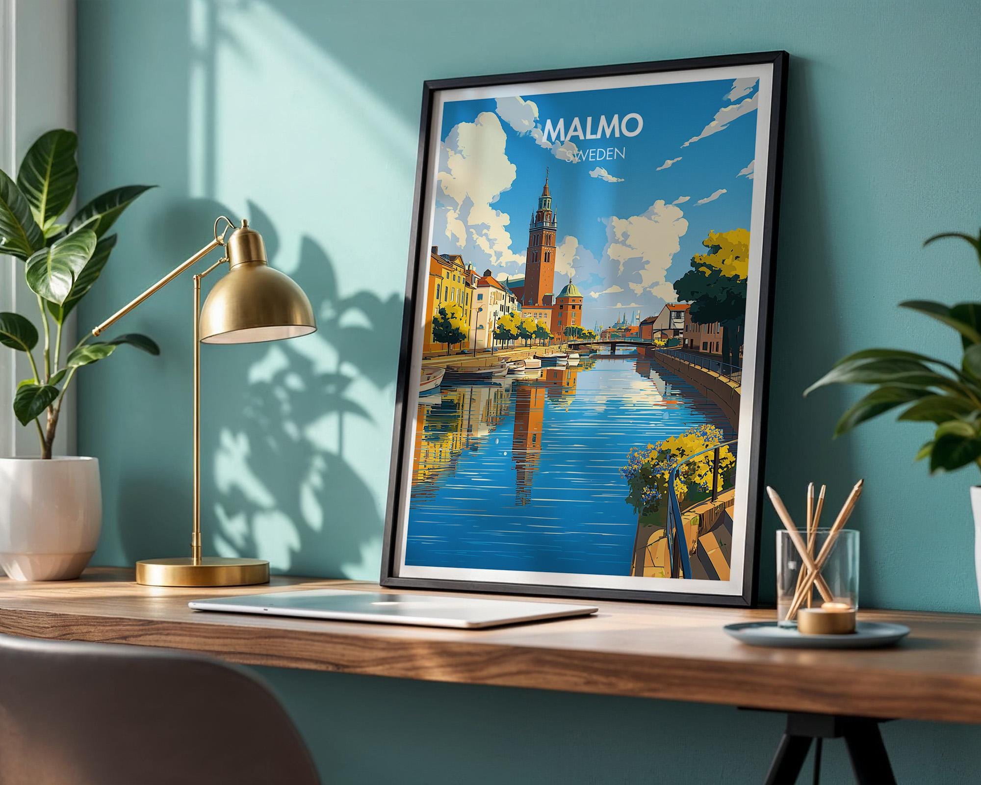 Malmo Poster