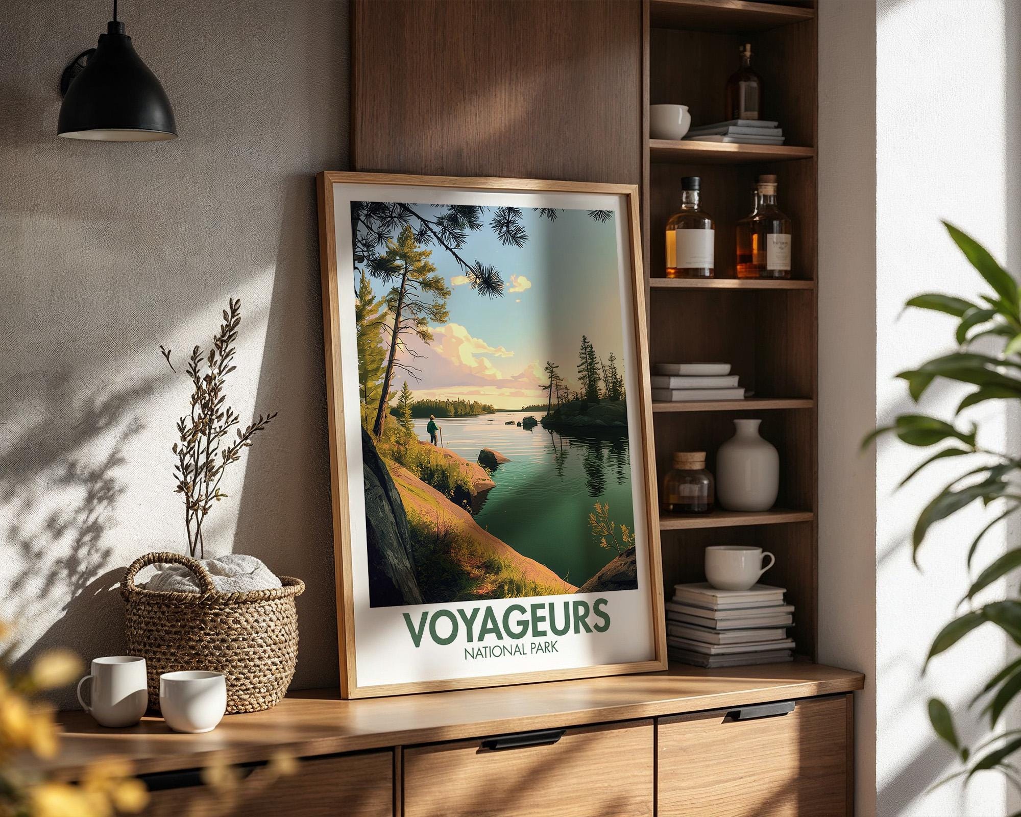 Voyageurs National Park Poster