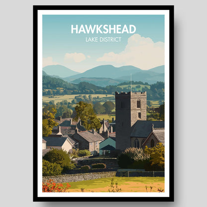 Hawkshead Poster