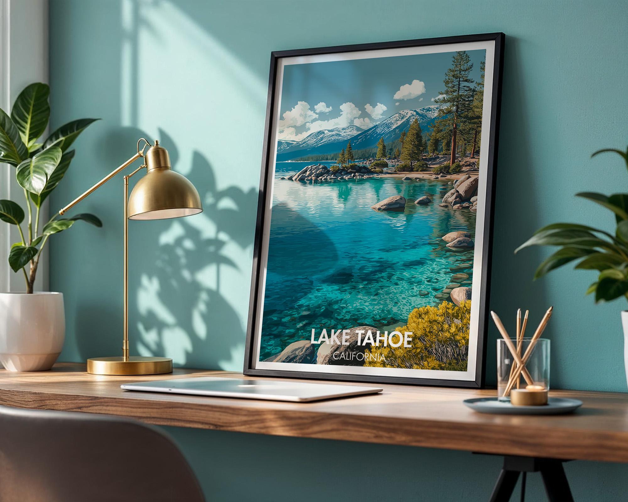 Lake Tahoe Poster