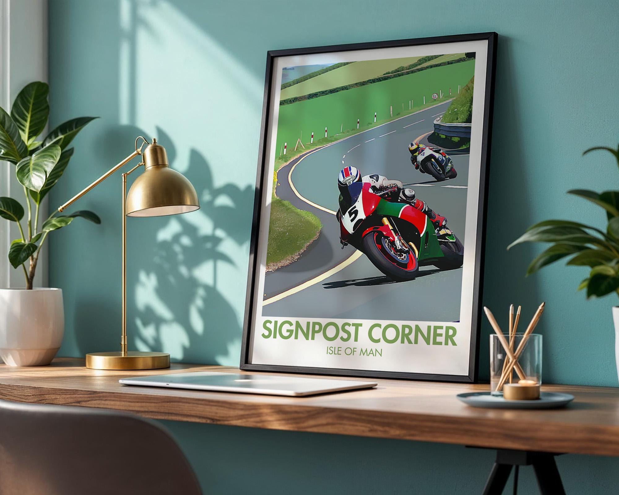 Signpost Corner Poster