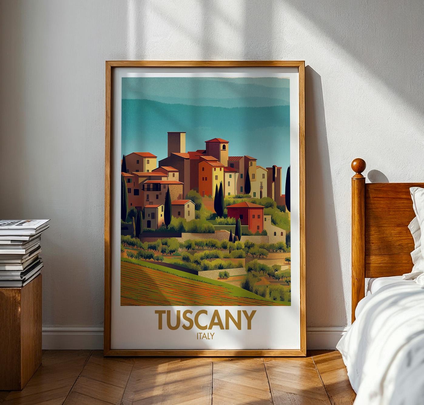 Tuscany Poster