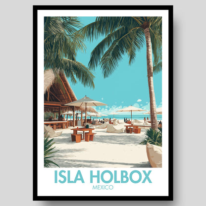 Isla Holbox Poster