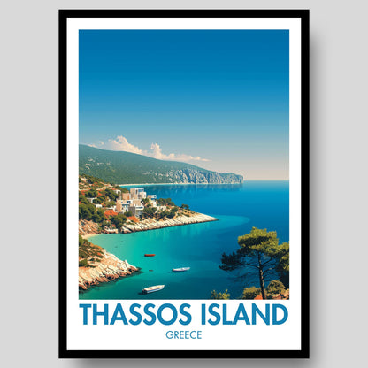 Thassos Island Poster