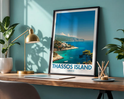 Thassos Island Poster