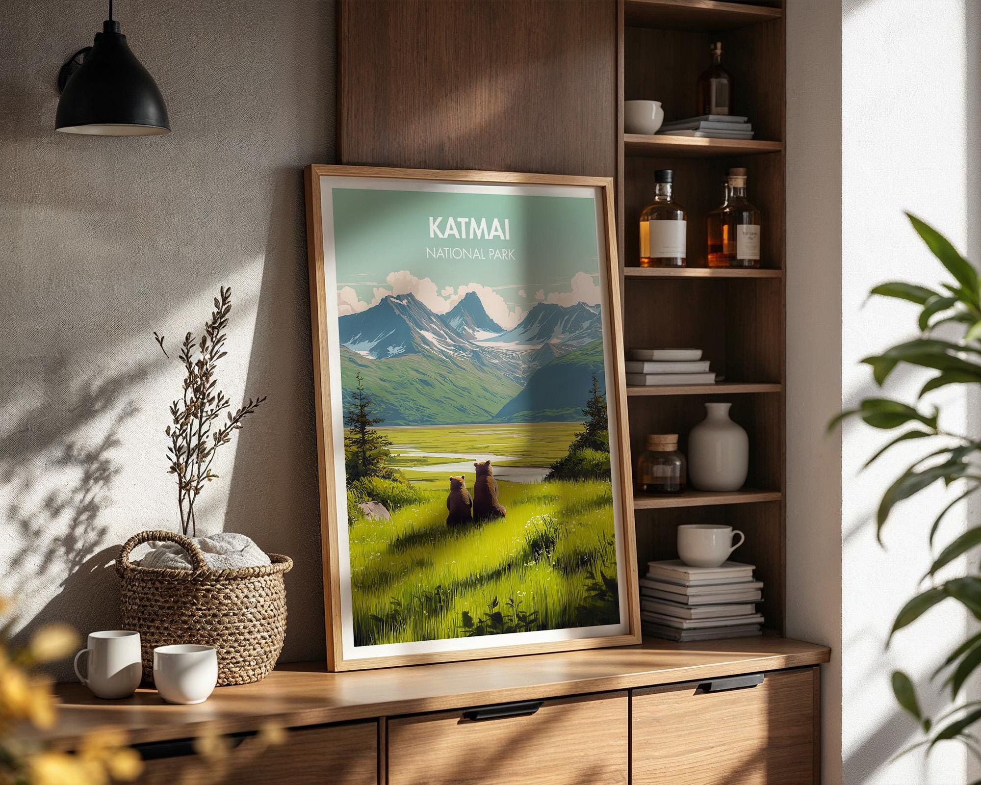 Katmai National Park Poster