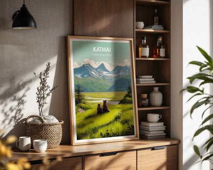 Katmai National Park Poster