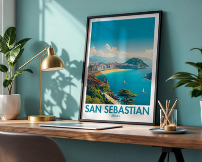 San Sebastián Poster