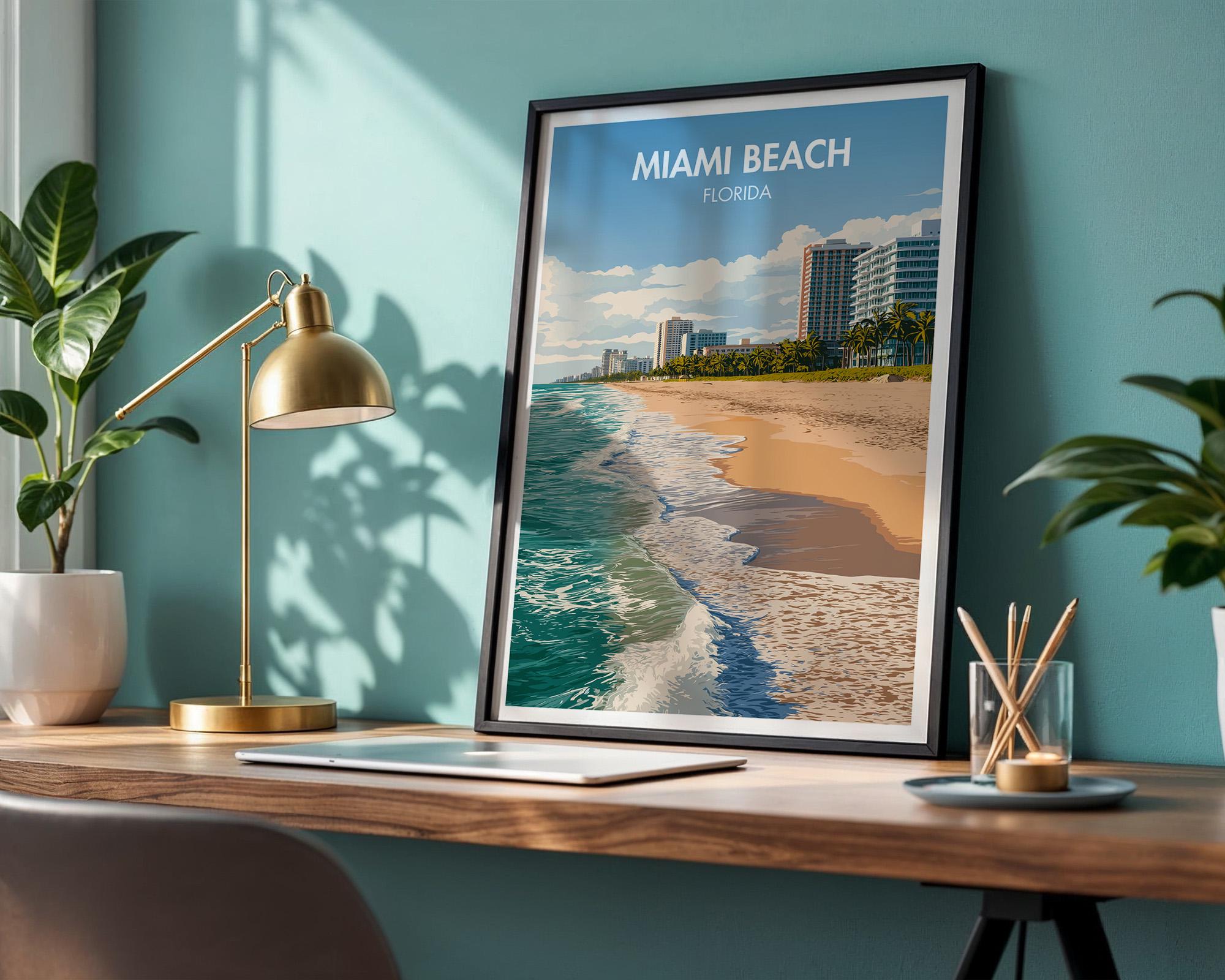 Miami Beach Poster