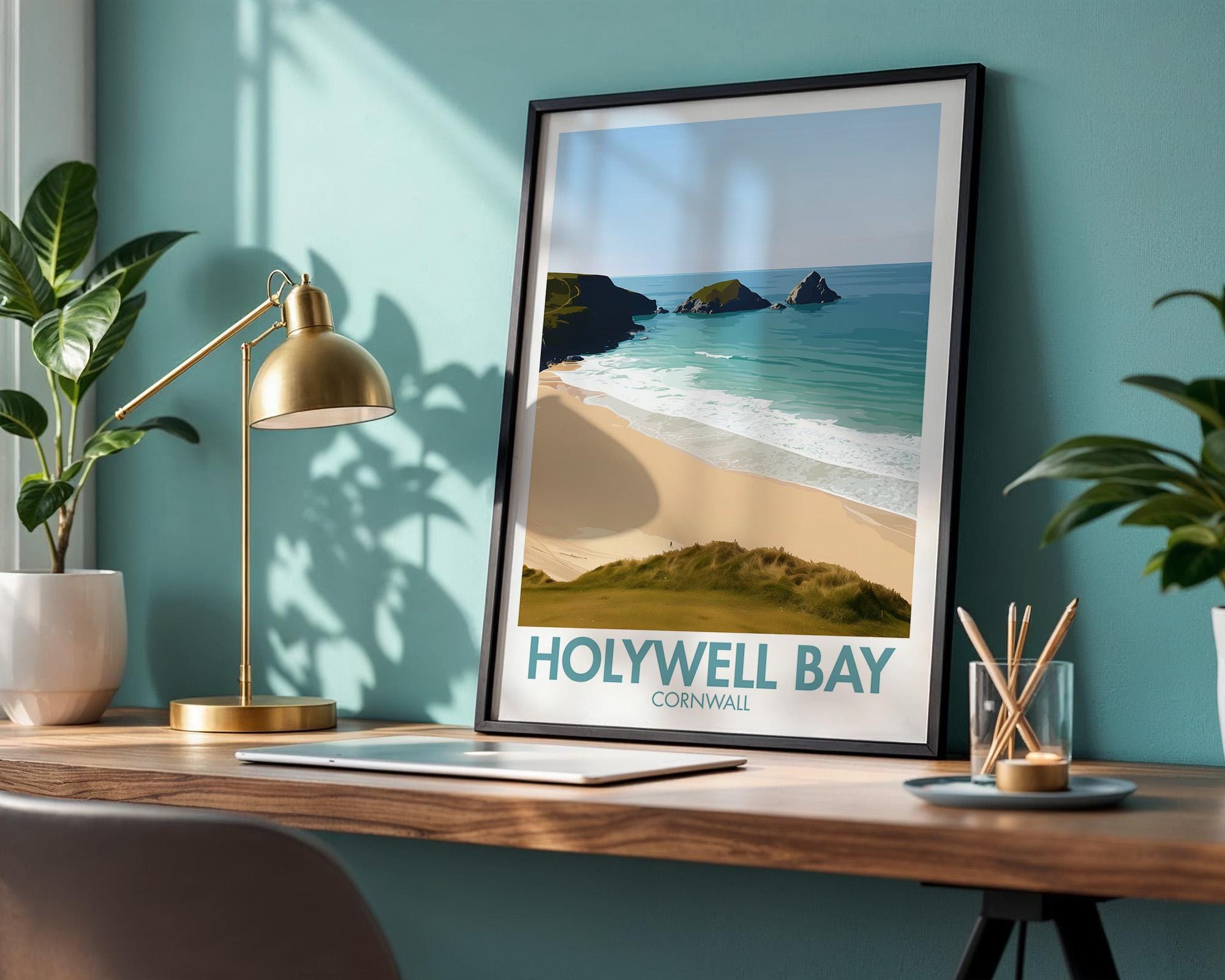 Holywell Bay Poster