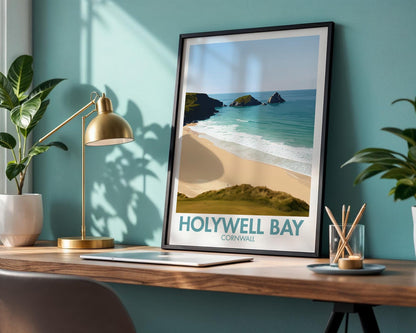 Holywell Bay Poster