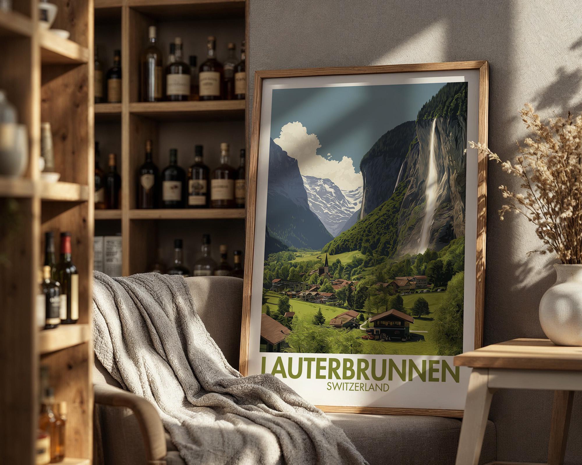Lauterbrunnen Poster