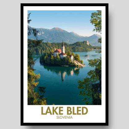 Lake Bled Poster
