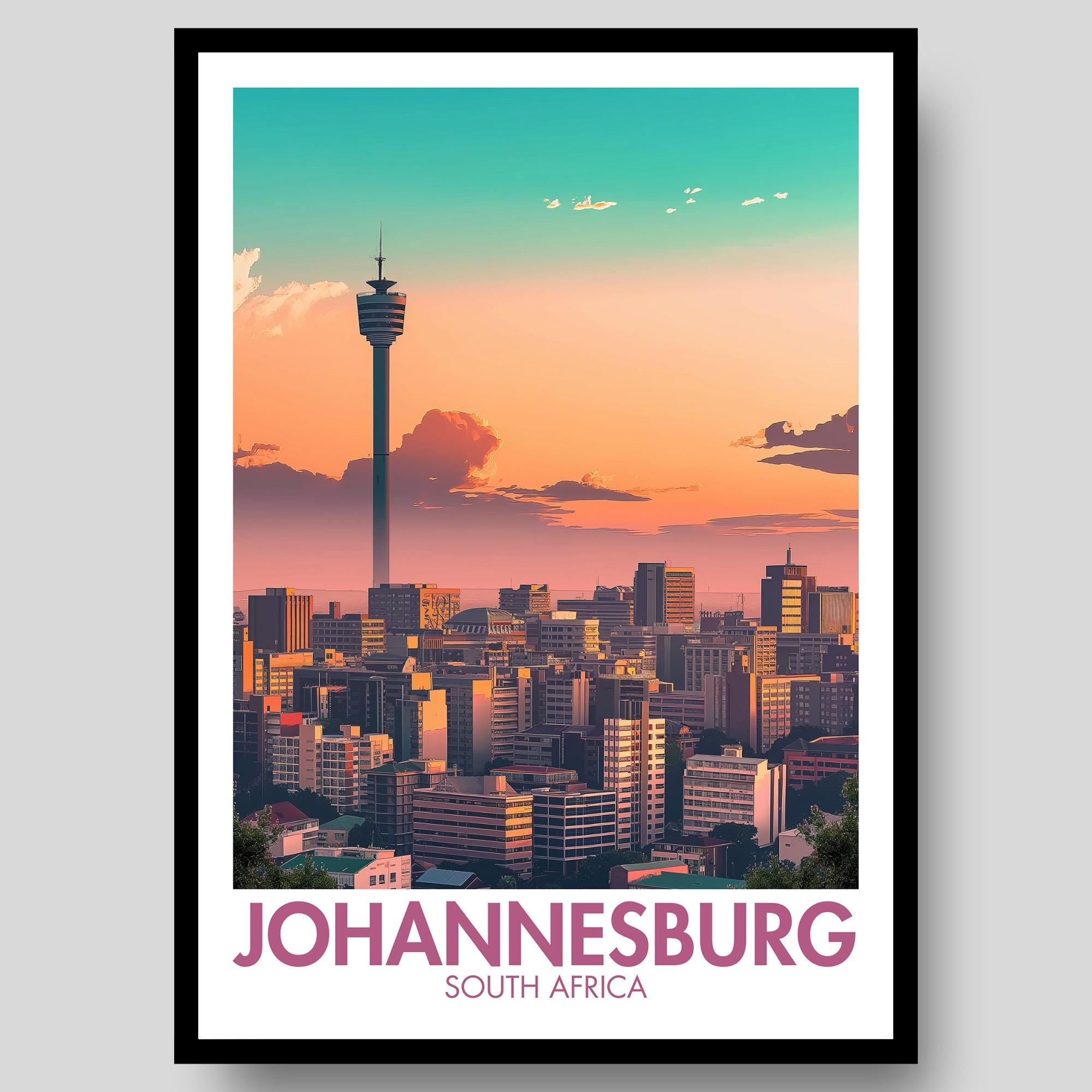 Johannesburg Poster