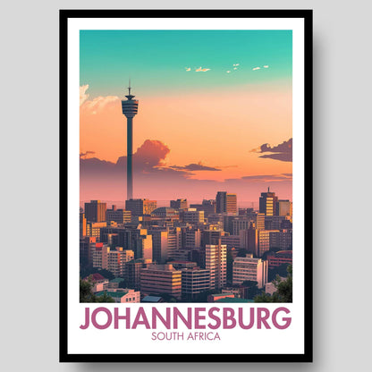 Johannesburg Poster