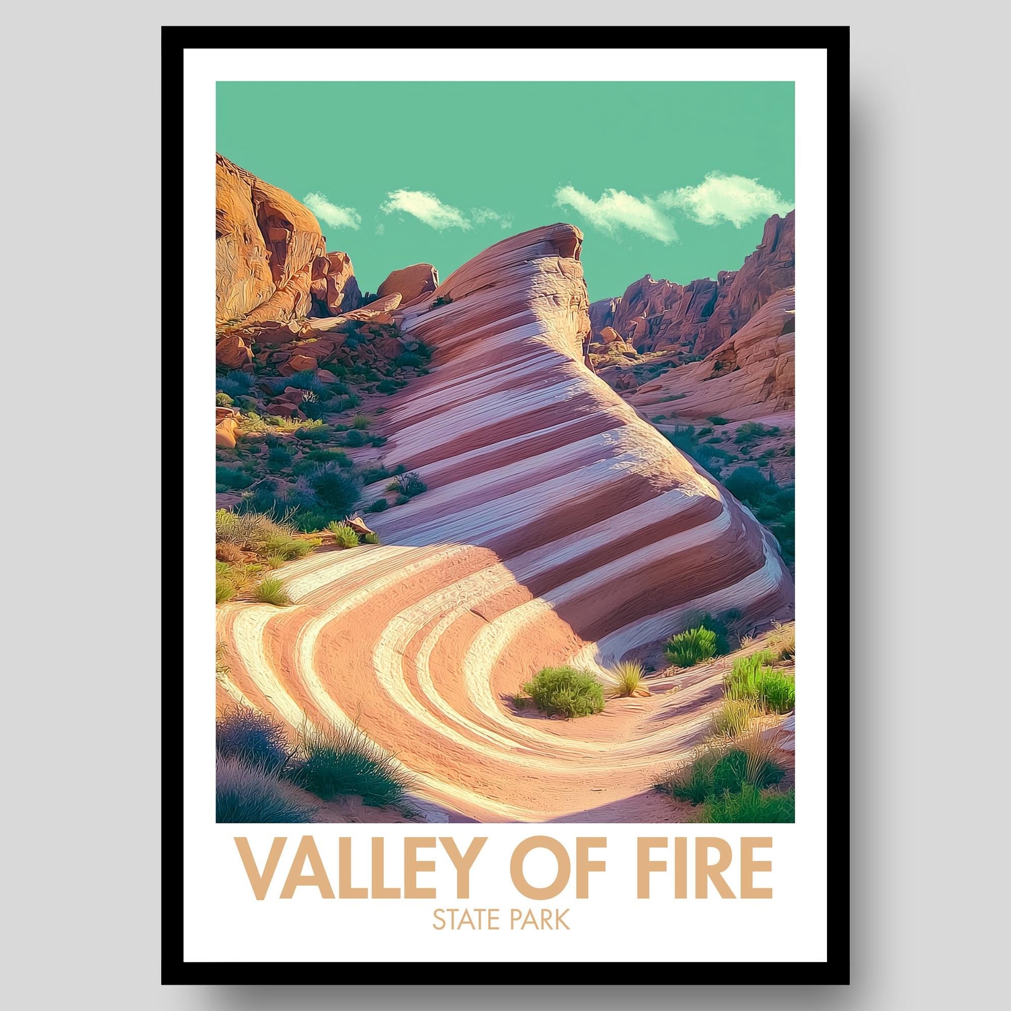 Valley of Fire State Park Poster