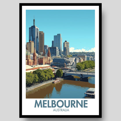 Melbourne Poster