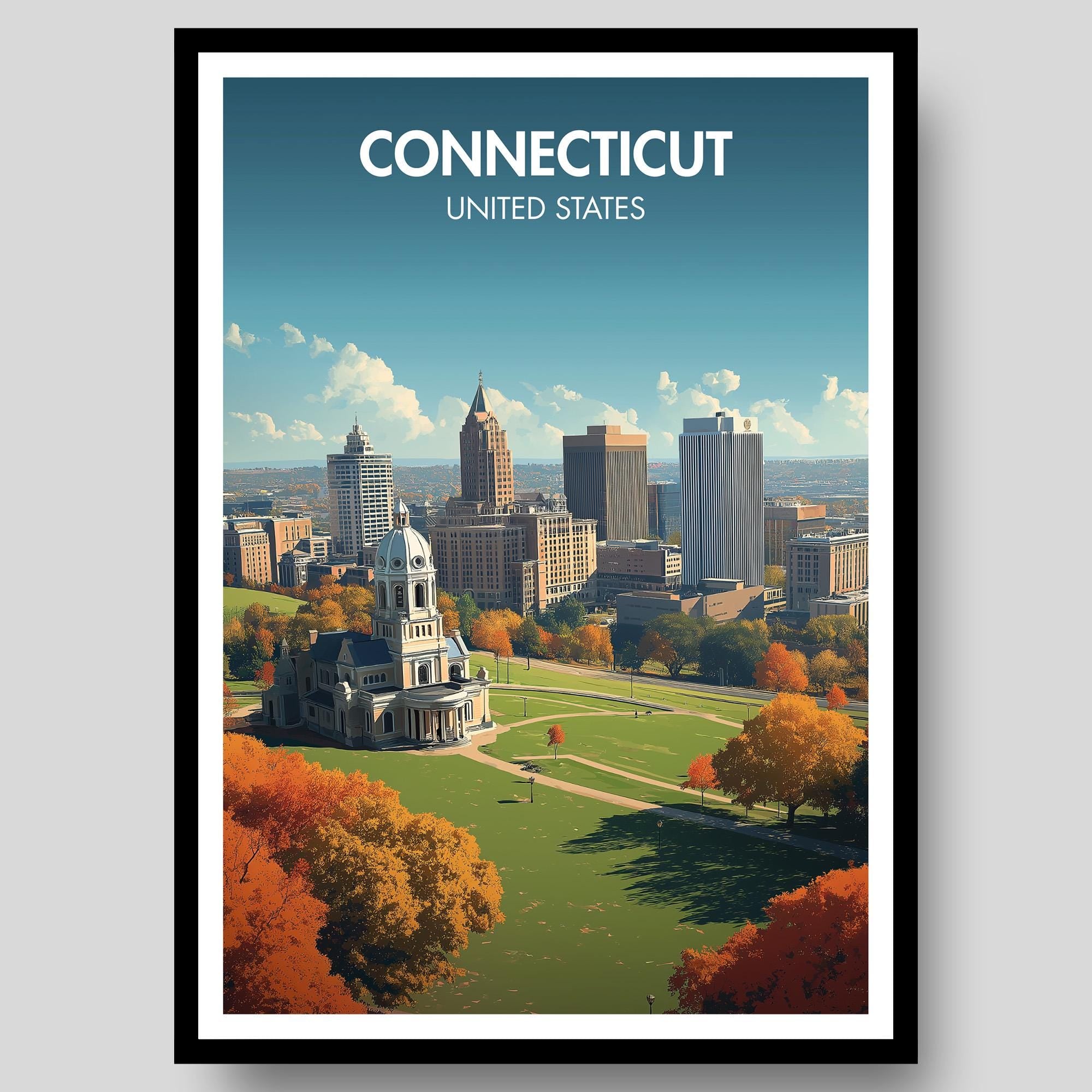 Connecticut Poster