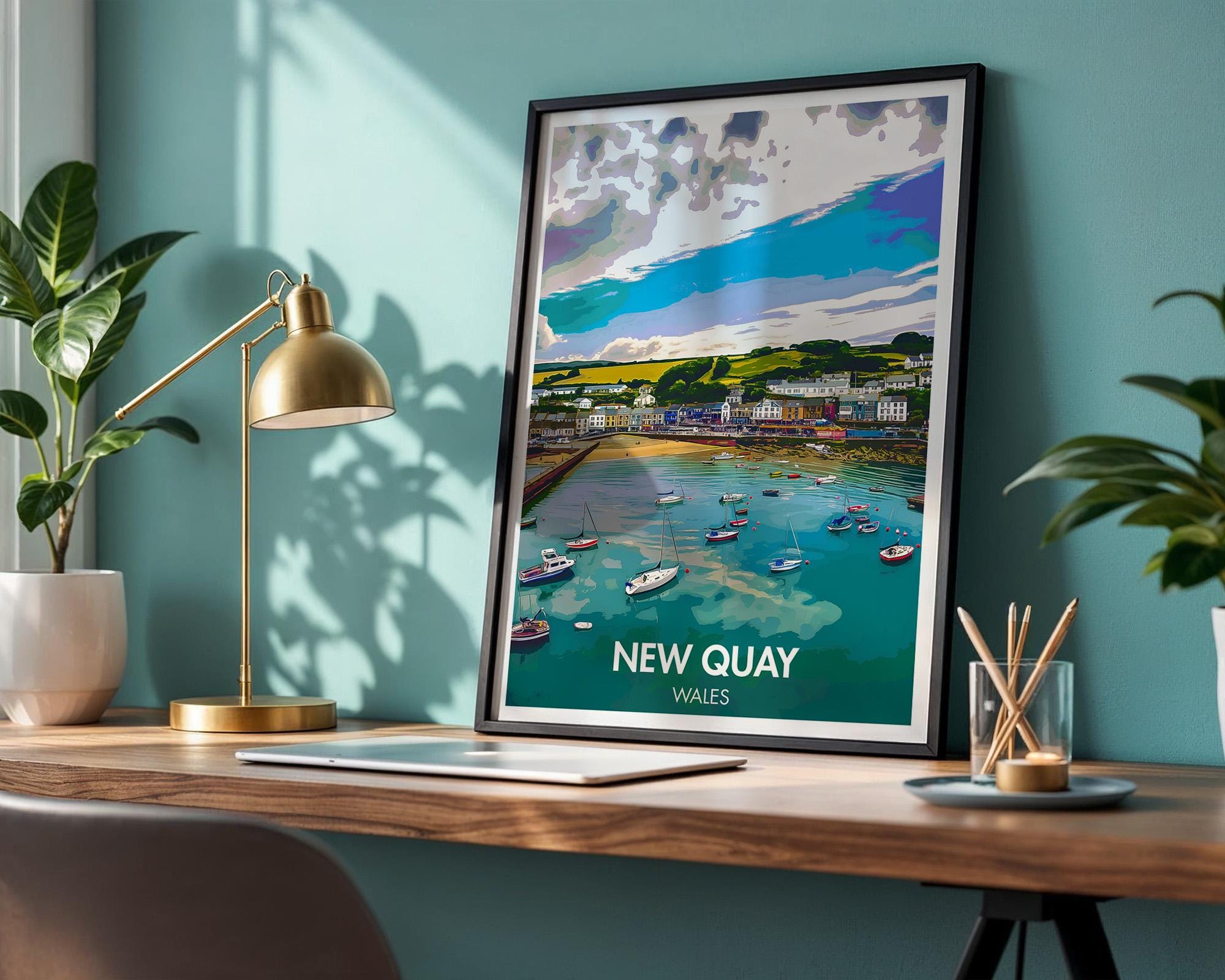 New Quay Poster