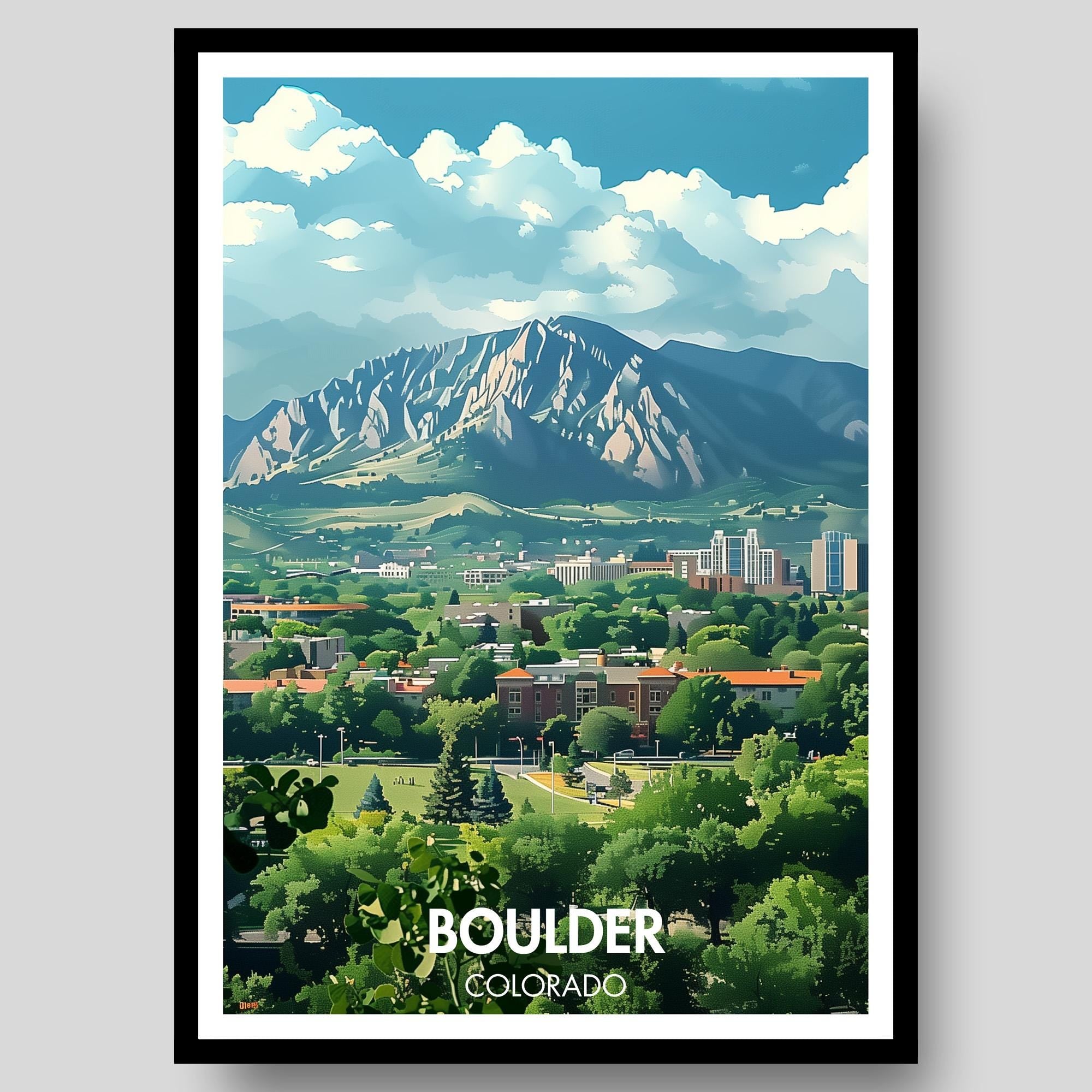 Boulder Poster