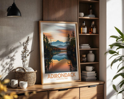 Adirondacks National Park Poster
